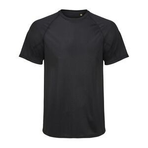 SOLS Unisex Adult Performance Ripstop T-Shirt / Black